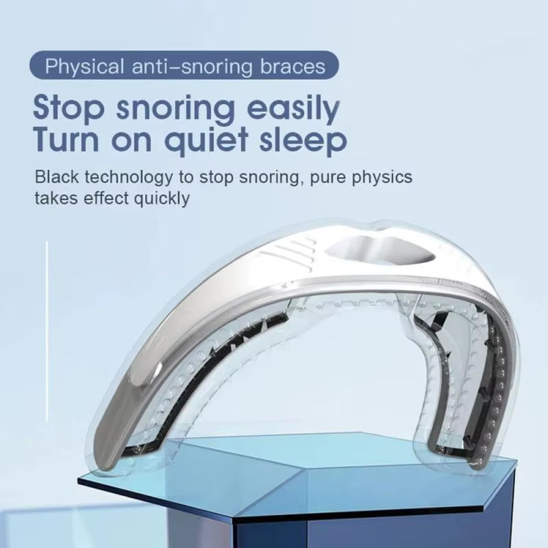 1Pcs Anti-Snoring Snore Braces Apnea Guard Bruxism Tray Sleeping Aid Mouthguard Health Care Sleep Snoring Better Breath