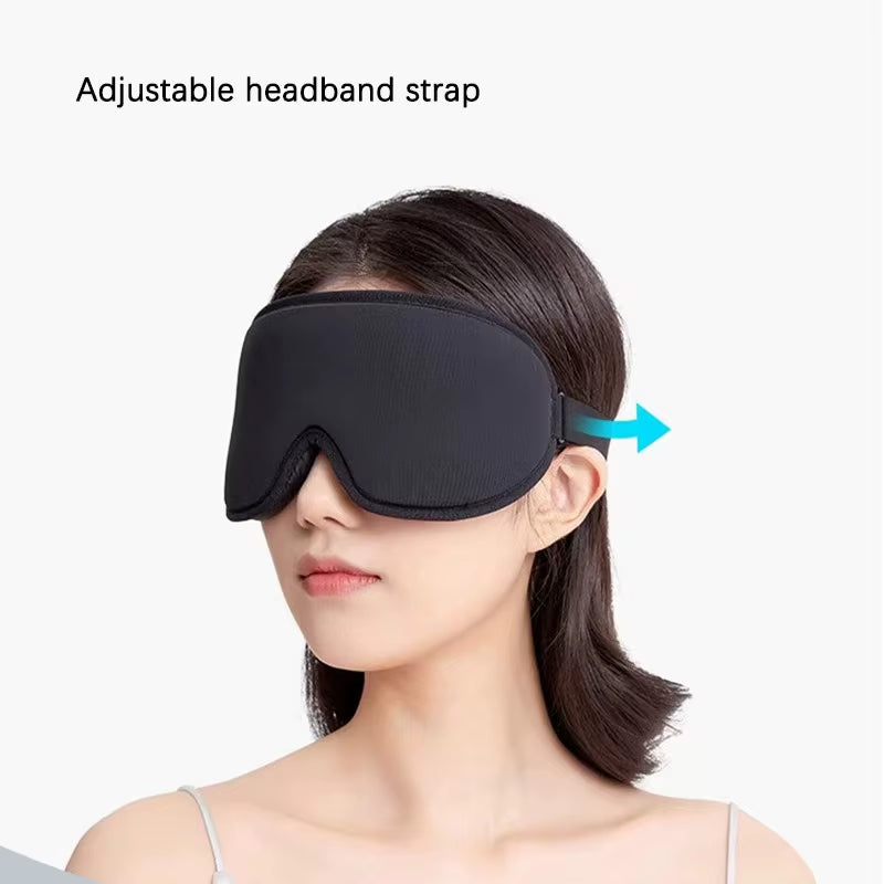 3D Sleep Eye Mask Memory 3D Sleep Mask Memory Relax Sleeping Eyepatch Deep Sleep Concave Foam Soft Eye Patch Slaapmasker